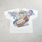 F- Vintage '04 Nascar Daytona 500 Graphic Car Tee