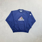 F- Vintage '98 Adidas France World Cup Embroidered Crewneck