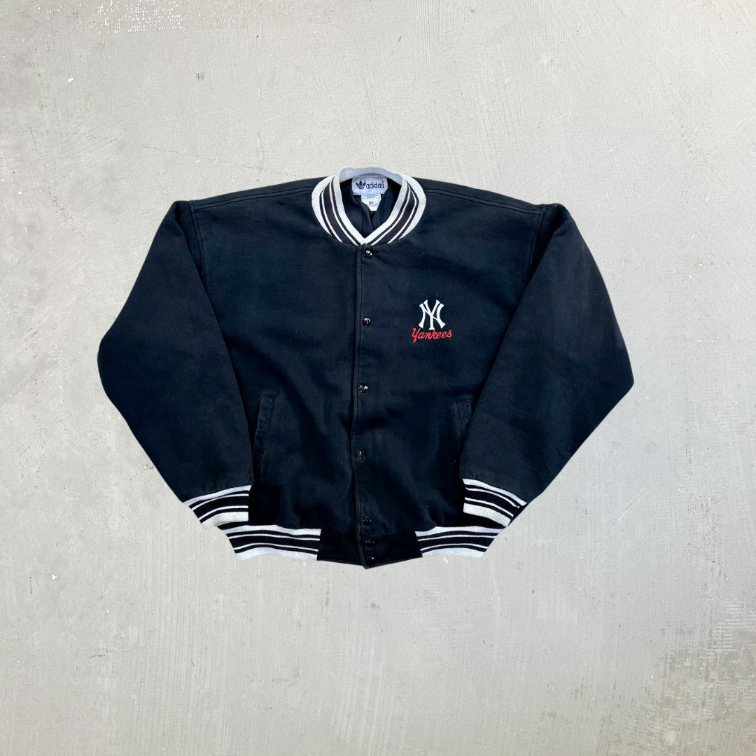 【タグ付き未使用】adidas NY YANKEES WARMUP JACKET Vintage adidas New York Yankees Bomber Jacket Large / XLarge