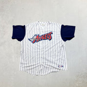 F- Vintage Los Angeles Angeles MLB Majestic Jersey