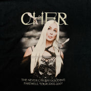 F- Vintage '02 Cher Never Can Say Goodbye Tour Picture Tee