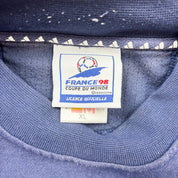 F- Vintage '98 Adidas France World Cup Embroidered Crewneck