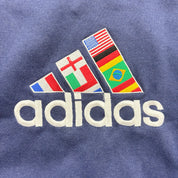 F- Vintage '98 Adidas France World Cup Embroidered Crewneck