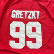 F- Vintage Canada Cup CCM Hockey Wayne Gretzky Jersey