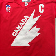 F- Vintage Canada Cup CCM Hockey Wayne Gretzky Jersey
