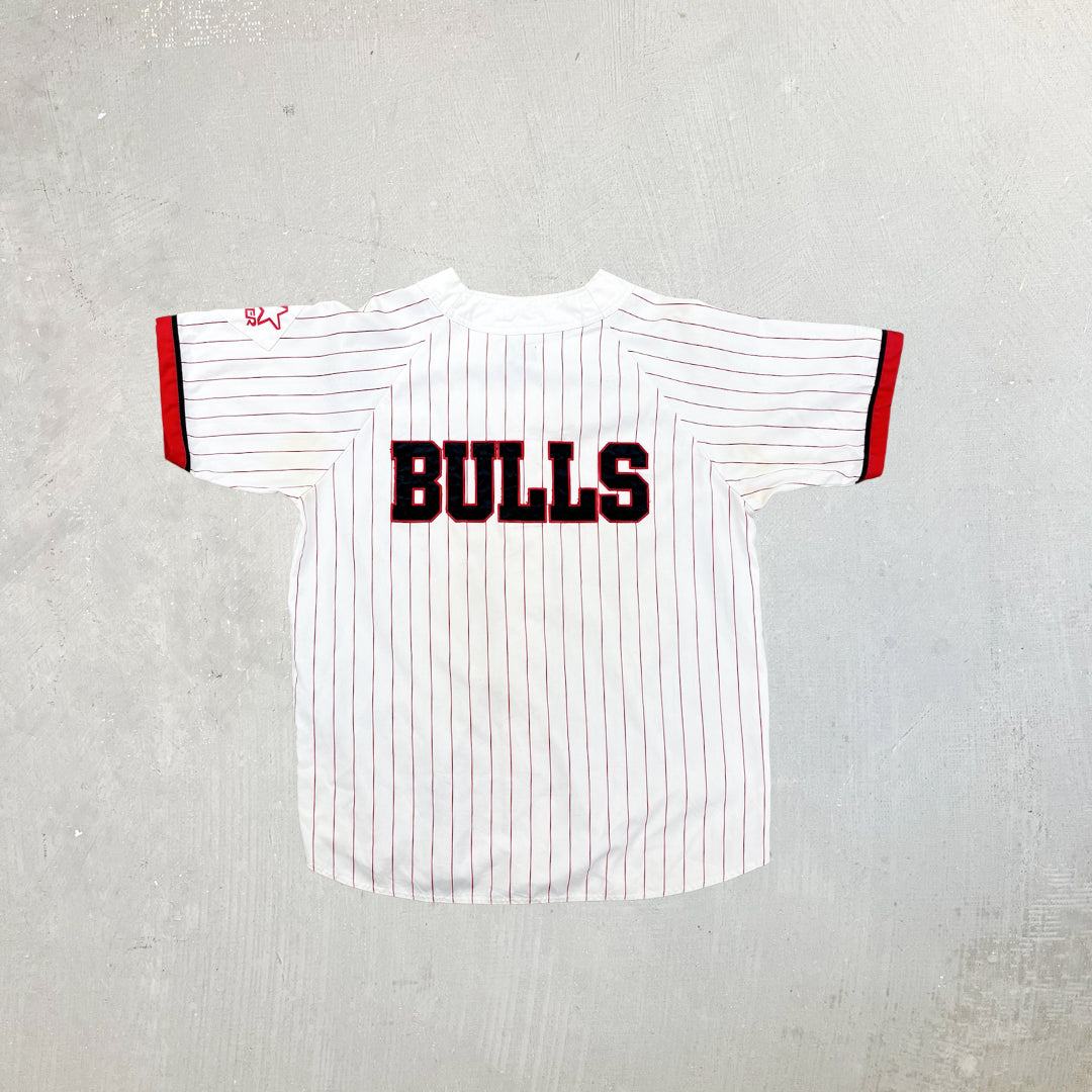 F- Vintage Chicago Bulls NBA Starter Warm Up Jersey