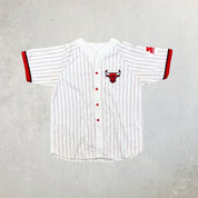 F- Vintage Chicago Bulls NBA Starter Warm Up Jersey