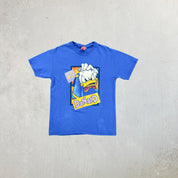 F- Vintage Disney Donald Duck Painting Graphic Made In USA Tee