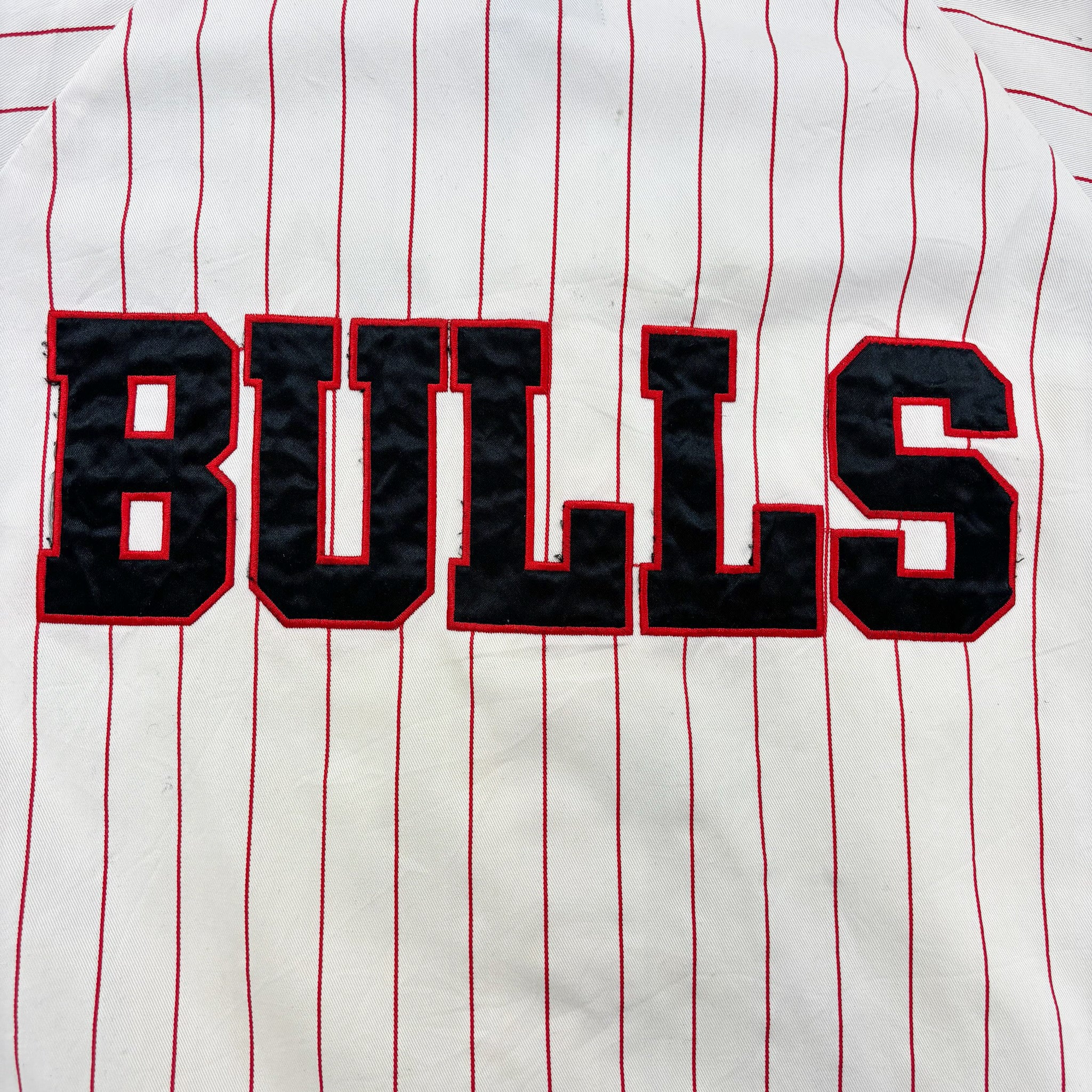 F- Vintage Chicago Bulls NBA Starter Warm Up Jersey