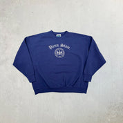 F- Vintage Penn State Embroidered Text & Logo Made In USA Crewneck