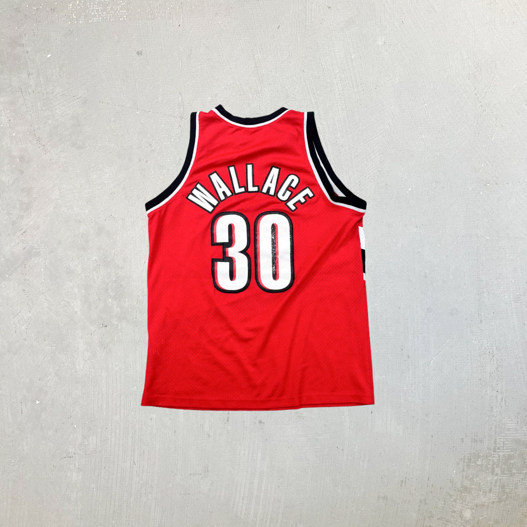 F- Portland Trailblazers NBA Rasheed Wallace Nike Team Jersey