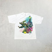 F- Vintage '95 Aquatic Life Puerto Vallarta Mexico Single Stich Tee