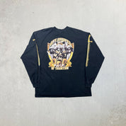 F- Vintage '99 Army Vs Navy Football Game Long Sleeve Tee