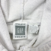 F- Vintage Gap Athletic Embroidered Text Hoodie