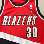 F- Portland Trailblazers NBA Rasheed Wallace Nike Team Jersey