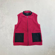 F- Vintage Nike Zip Up Polar Fleece Vest