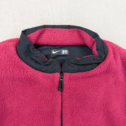 F- Vintage Nike Zip Up Polar Fleece Vest