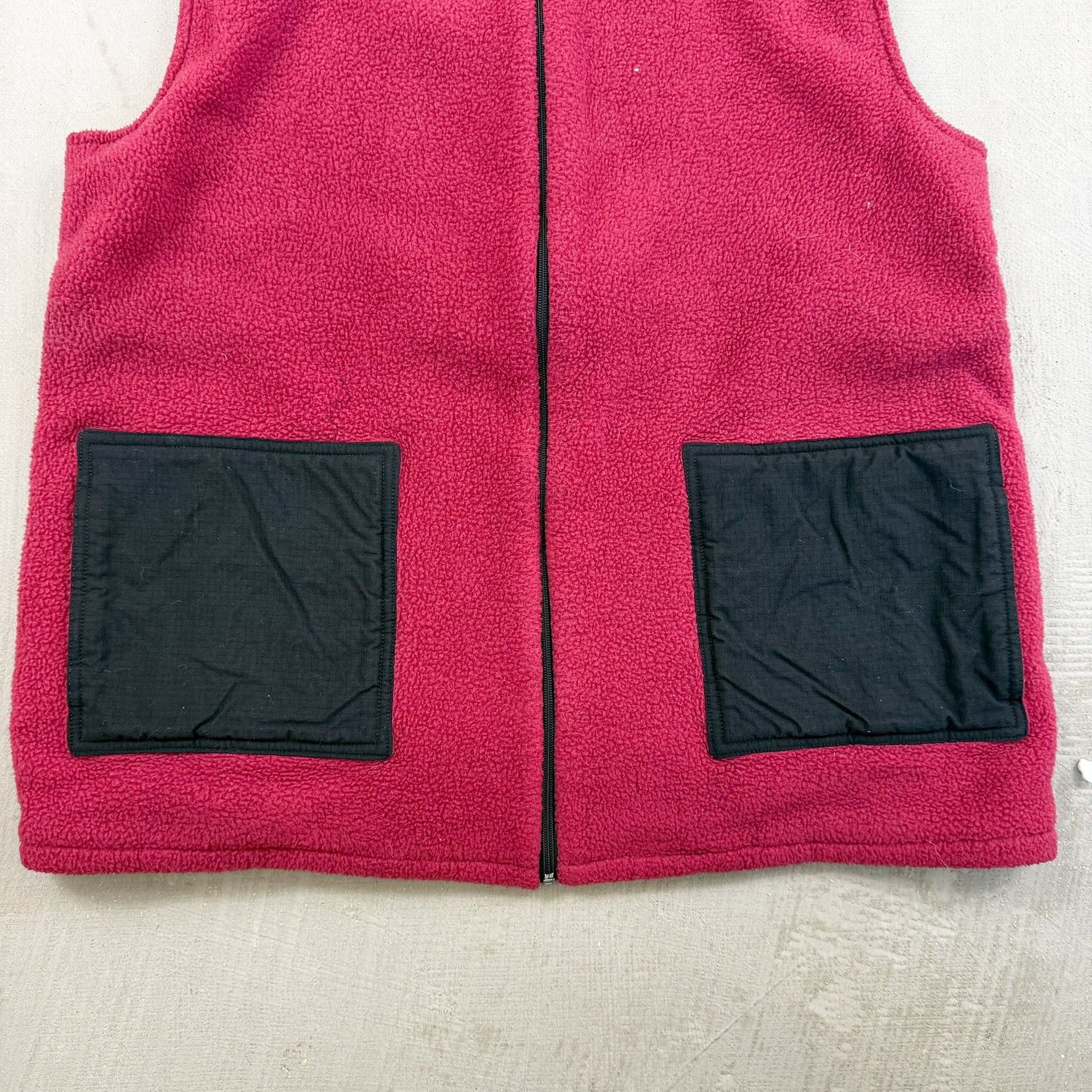 F- Vintage Nike Zip Up Polar Fleece Vest