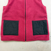 F- Vintage Nike Zip Up Polar Fleece Vest