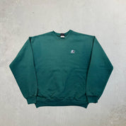 F- Vintage Starter Embroidered Logo Crewneck
