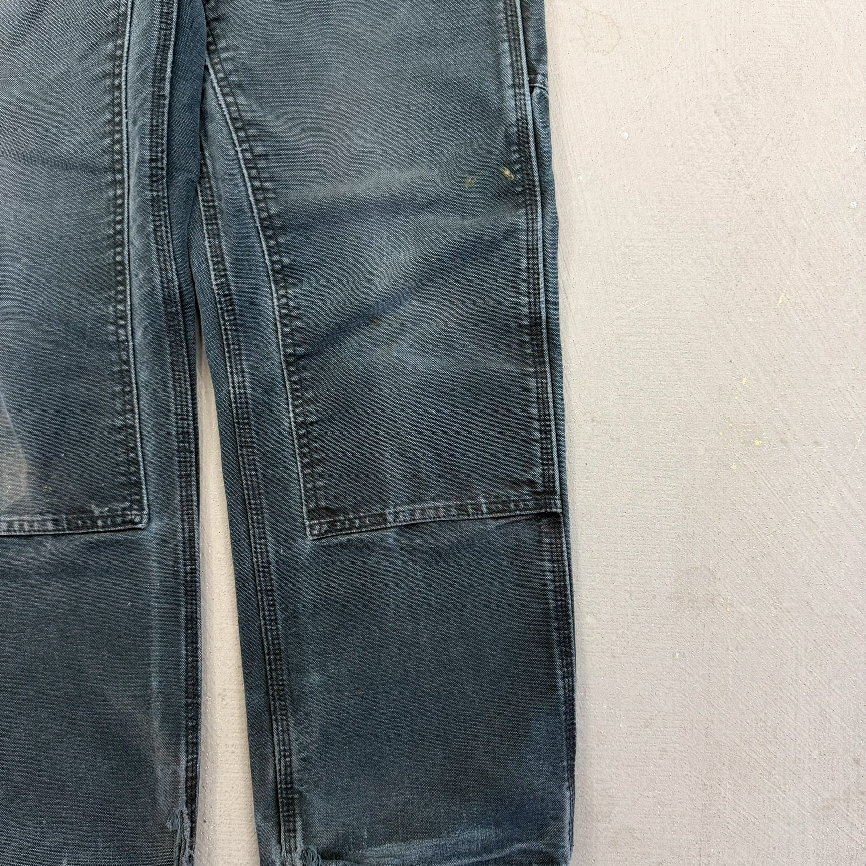 F- Vintage Carhartt Double Knee Dungaree Workwear Pants