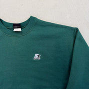 F- Vintage Starter Embroidered Logo Crewneck