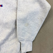 F- Vintage Champion Reverse Weave Heather Grey Made In USA Crewneck