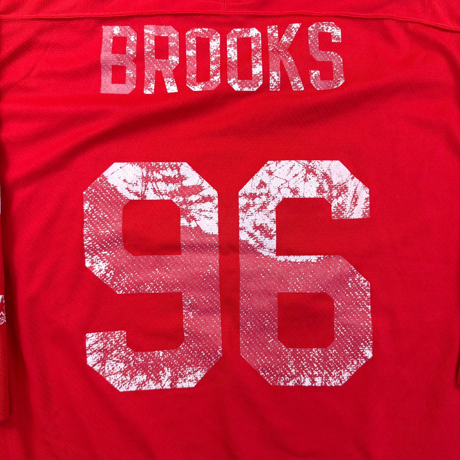 F- Vintage Detroit Red Wings NHL Starter w/ Custom Name Hockey Jersey