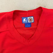 F- Vintage Detroit Red Wings NHL Starter w/ Custom Name Hockey Jersey