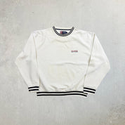 F- Vintage Chaps Ralph Lauren Embroidered Text Polar Fleece Crewneck