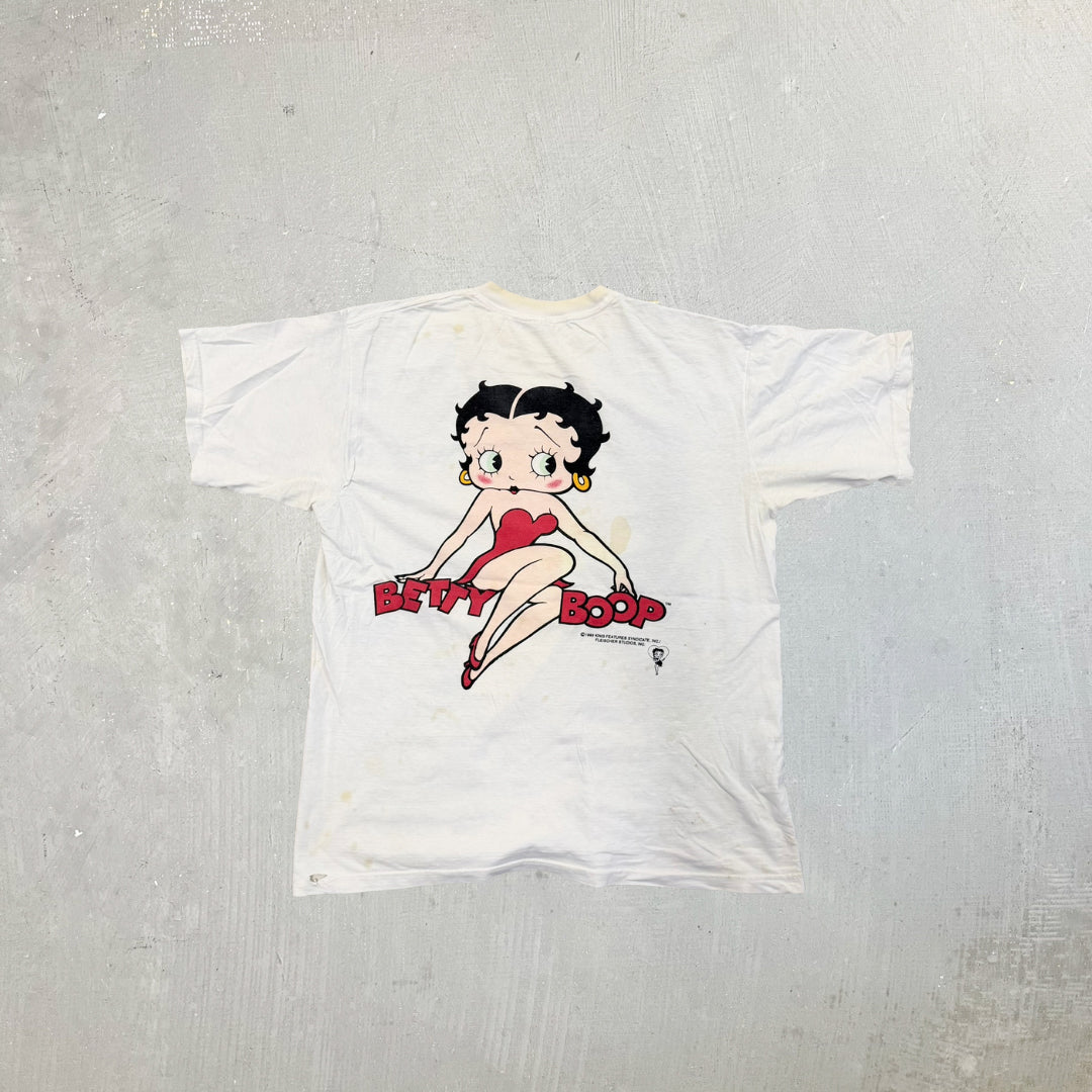 F- Vintage '93 Betty Boop Jumbo Print Graphic Tee