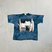 F- Vintage '99 The Mountain White Wolves Graphic Tee