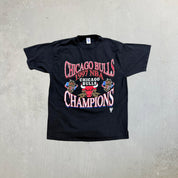 F- Vintage '97 Chicago Bulls NBA Champions Logo 7 Graphic Tee