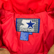 F- Vintage San Francisco 49ers NFL Stater Zip Up Winter Jacket