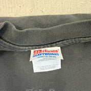 F- Vintage Nascar Mark Martin Valvoline Car Graphic Single Stitch Tee