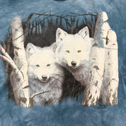 F- Vintage '99 The Mountain White Wolves Graphic Tee
