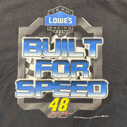 F- Vintage '04 Nascar Jimmie Johnson Lowes Car Graphic Tee