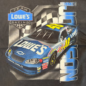 F- Vintage '04 Nascar Jimmie Johnson Lowes Car Graphic Tee