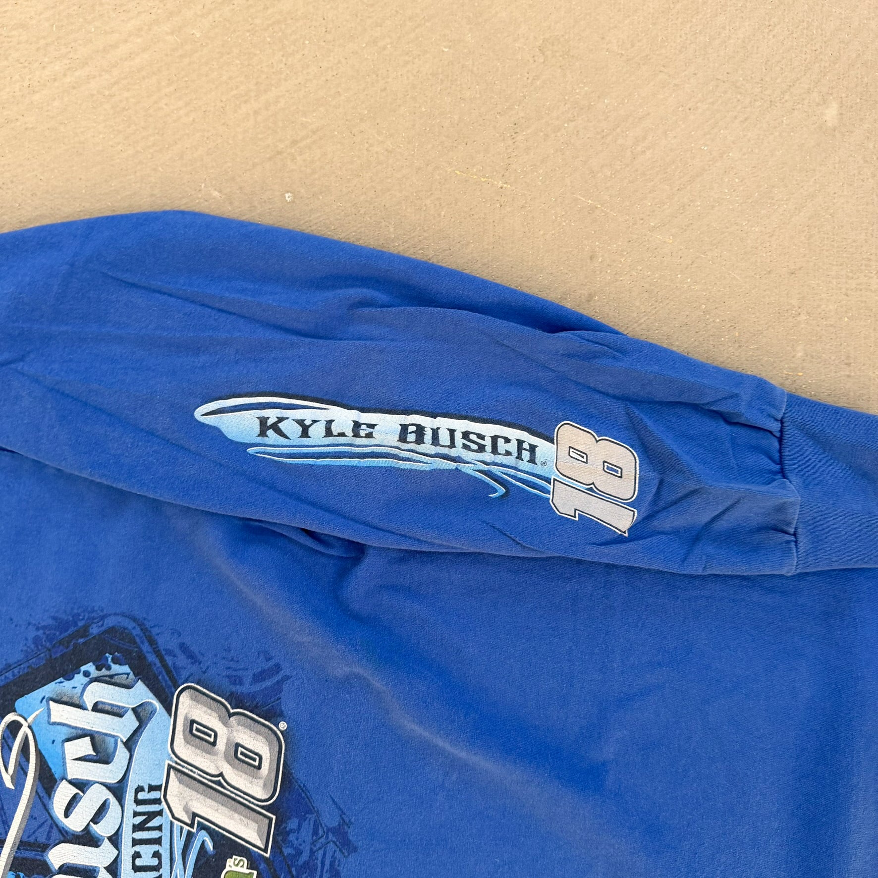 F- '08 Nascar Chase Authentic Kyle Busch M&M Long Sleeve Tee