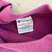 F- Vintage Champion Reverse Weave Made In USA Purple Crewneck