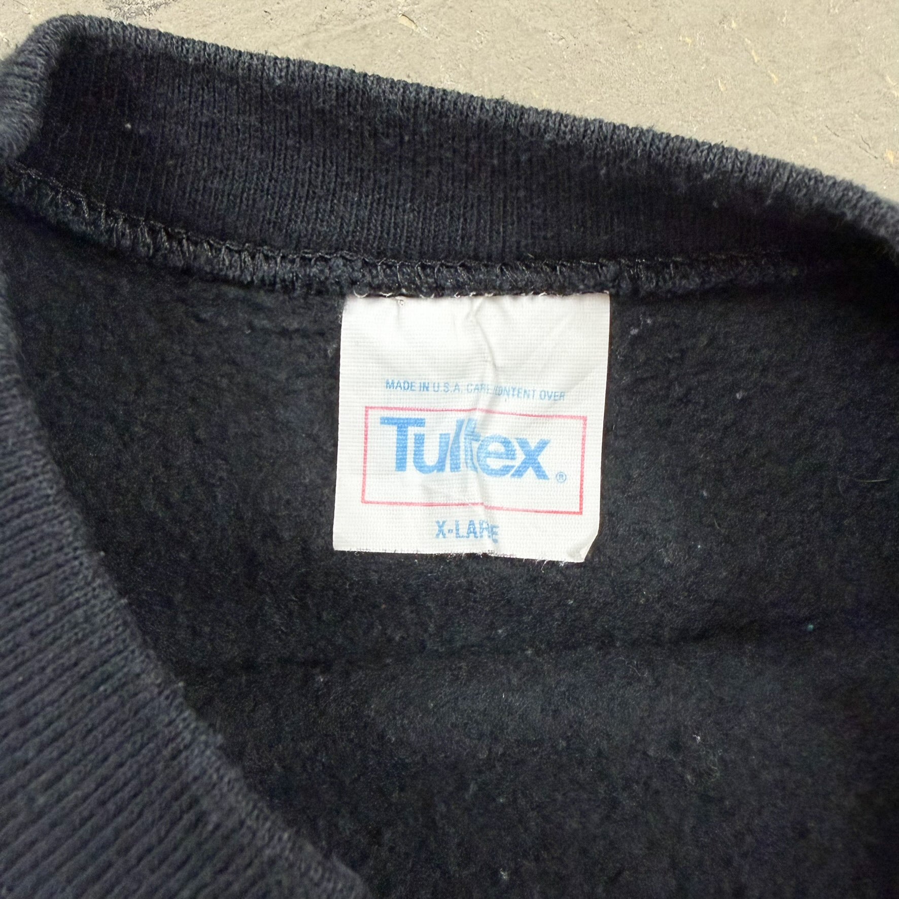 F- Vintage Tultex South Dakota Bison Graphic Made In The USA Crewneck