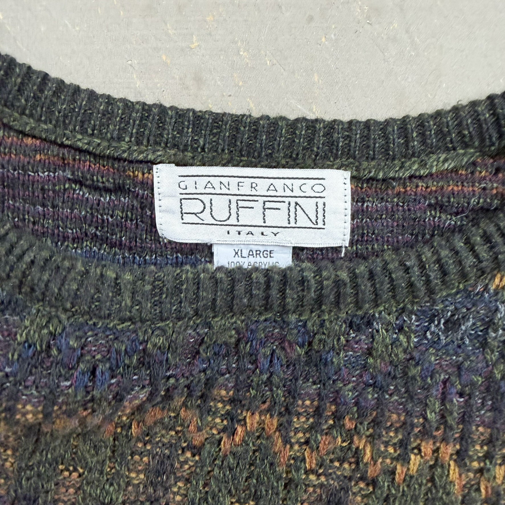 F- Vintage Gianfranco Ruffini Knit Sweater