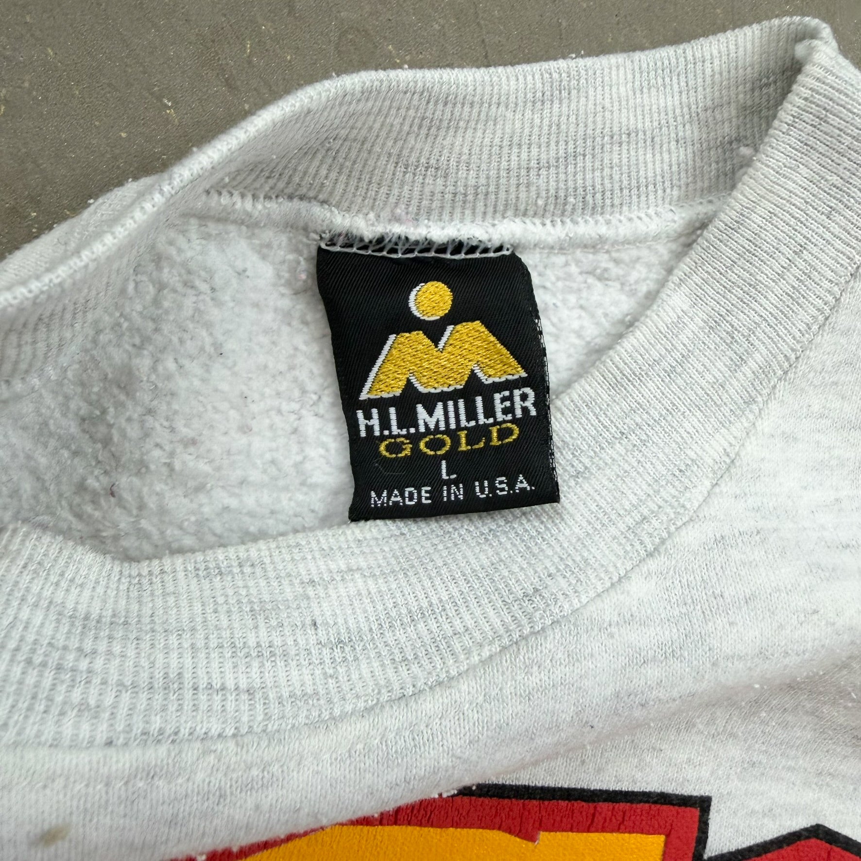 F- Vintage University Of South California Text & Logo Made In USA Crewneck