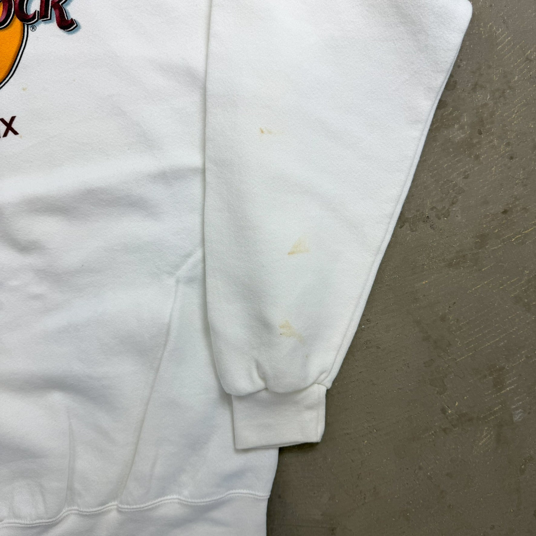 F- Vintage Hard Rock Cafe Phoenix Arizona Logo Crewneck