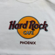 F- Vintage Hard Rock Cafe Phoenix Arizona Logo Crewneck