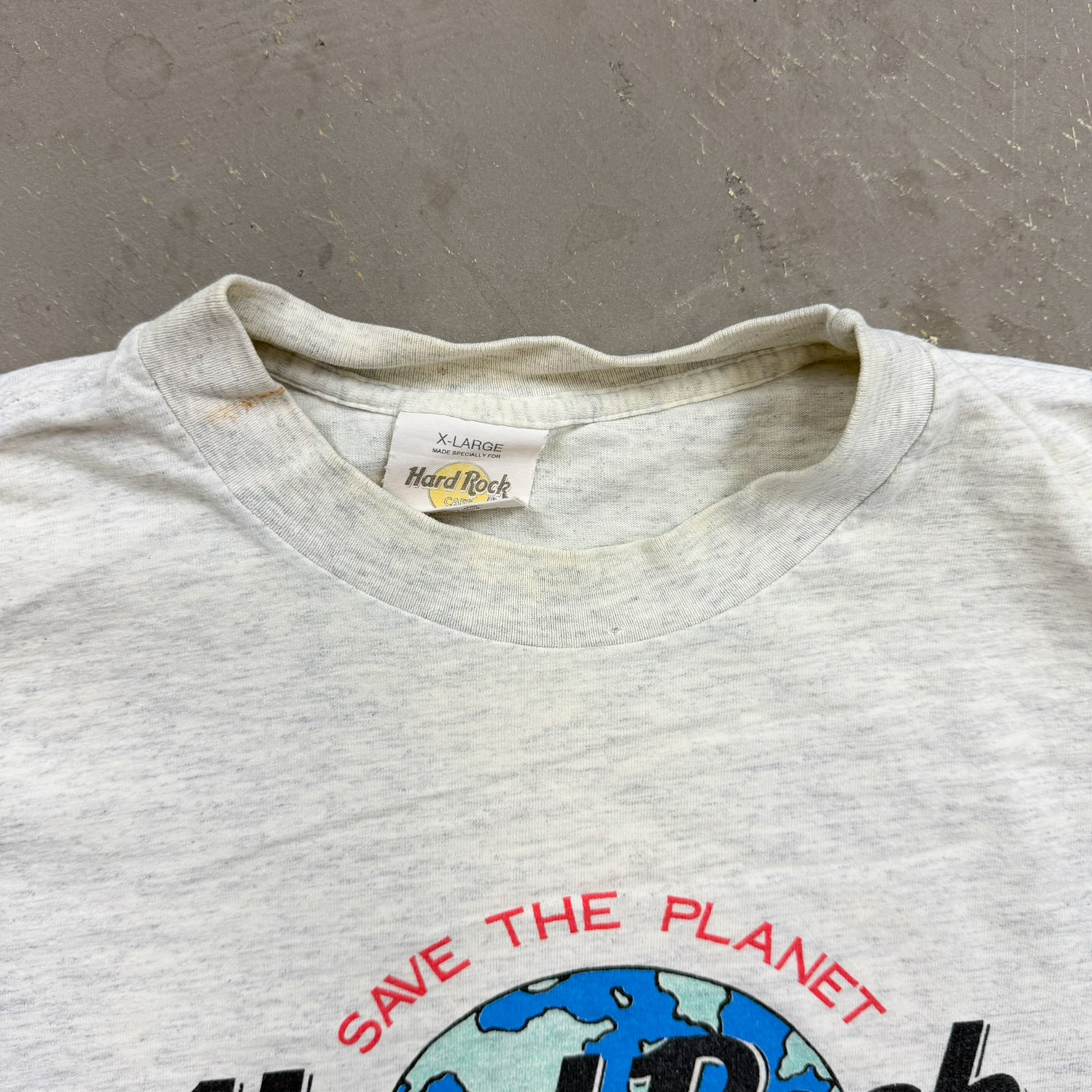 F- Vintage Hard Rock Cafe St Thomas Made In USA Single Stitch Tee