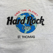F- Vintage Hard Rock Cafe St Thomas Made In USA Single Stitch Tee