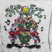 F- Vintage '95 Looney Tunes Christmas Carol Graphic Crewneck