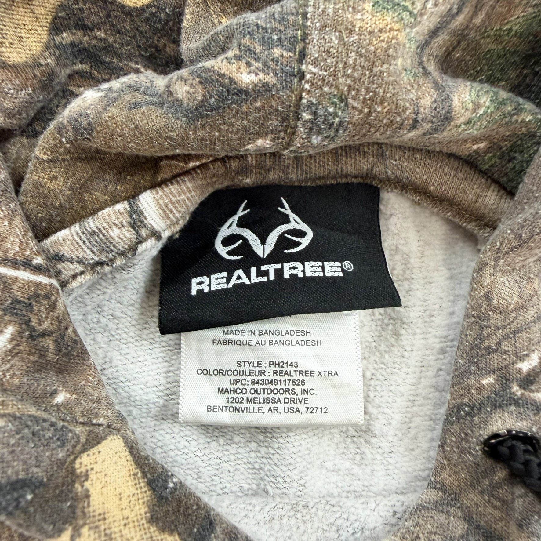 F- Real Tree Xtra Camo Pattern Hoodie