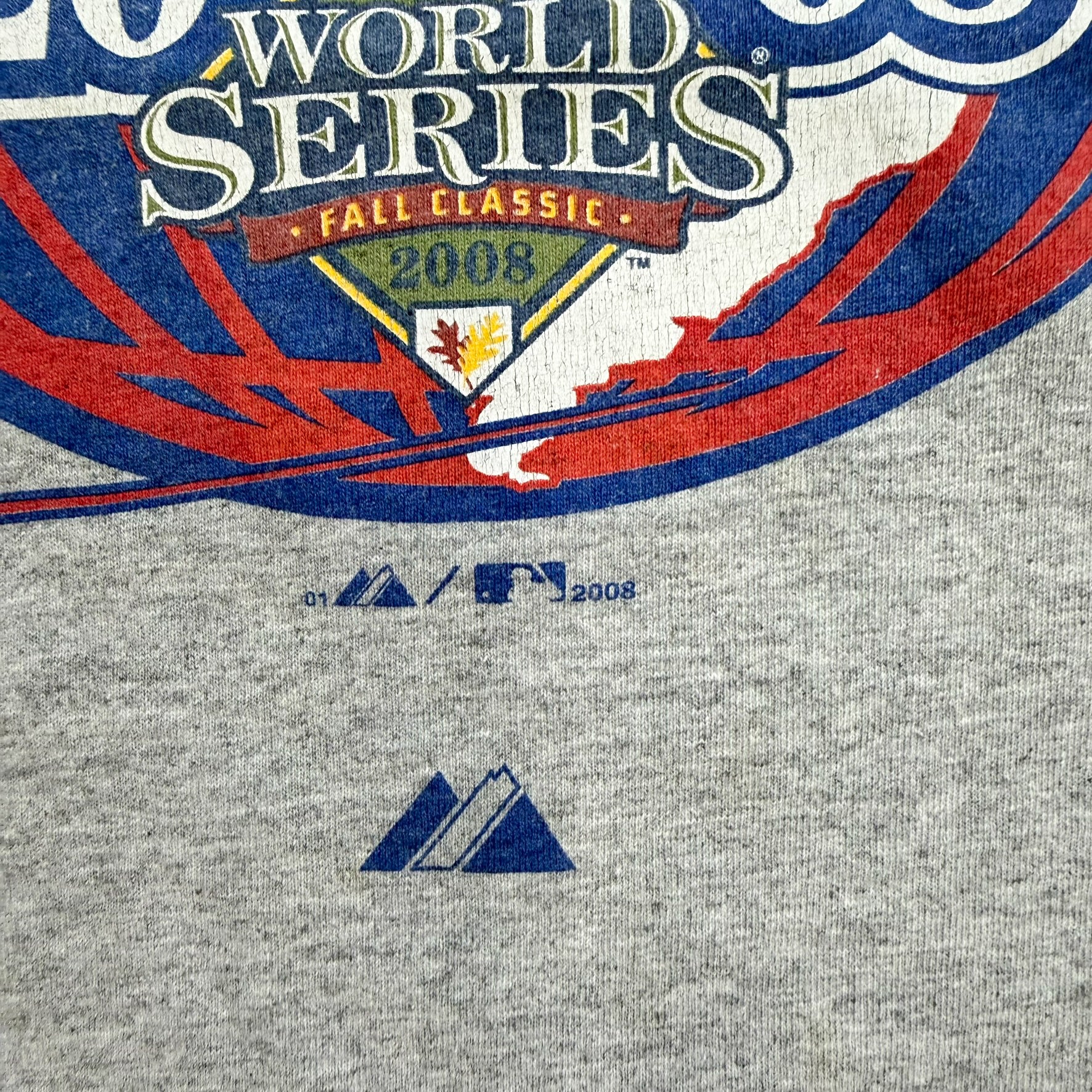 F- '08 Philadelphia Phillies World Series Champions MLB Graphic Tee